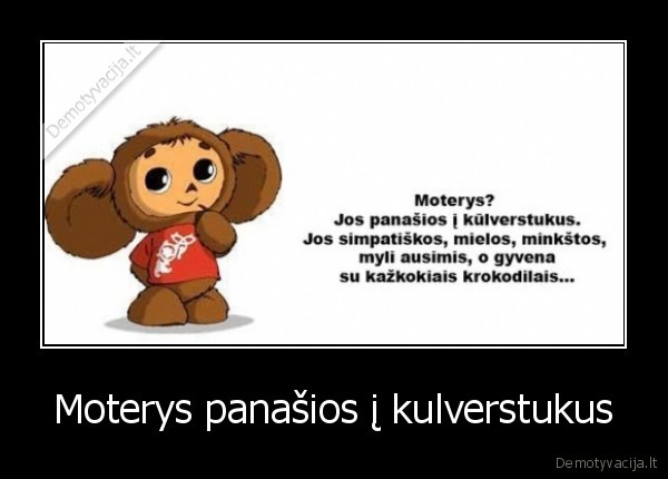 Moterys panašios į kulverstukus - 