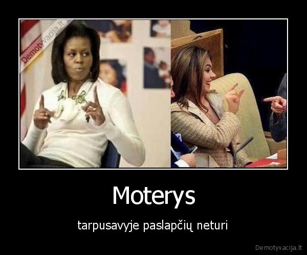 Moterys - tarpusavyje paslapčių neturi