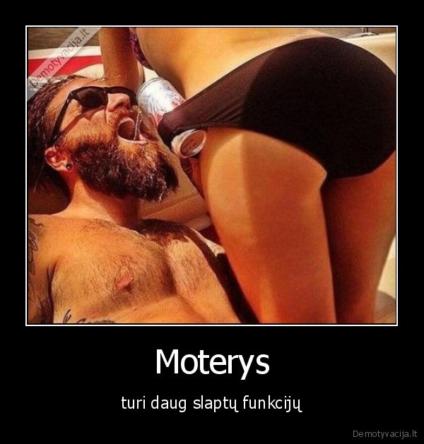 Moterys - turi daug slaptų funkcijų