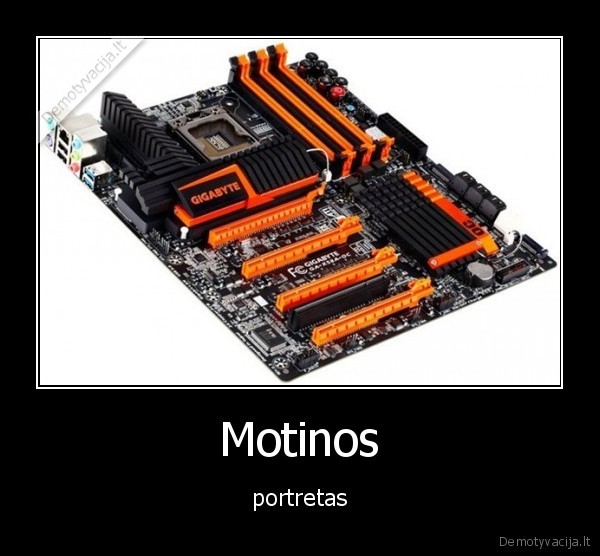 Motinos - portretas