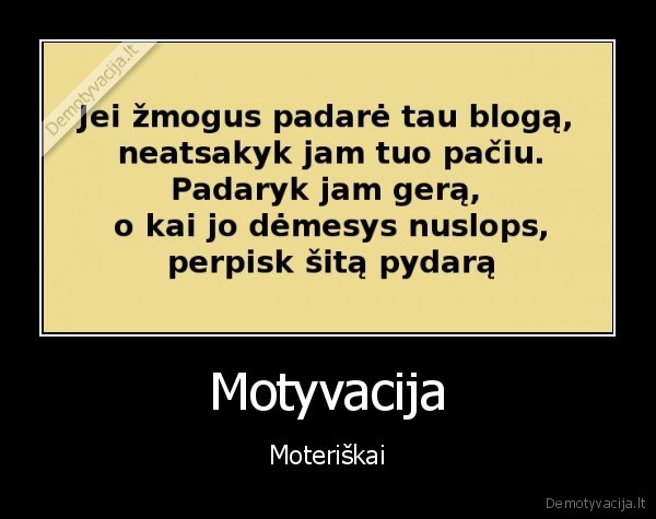 Motyvacija - Moteriškai