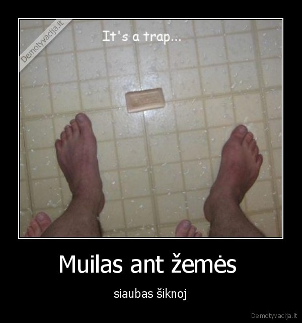 Muilas ant žemės  - siaubas šiknoj