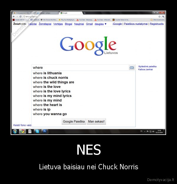 NES - Lietuva baisiau nei Chuck Norris