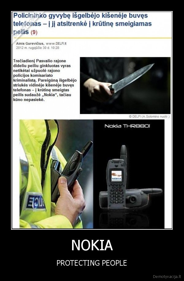 NOKIA - PROTECTING PEOPLE