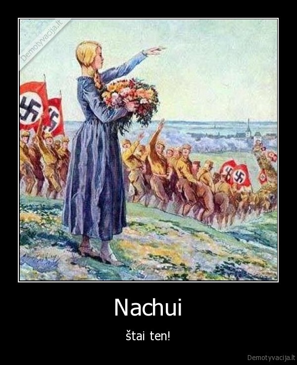 Nachui - štai ten!