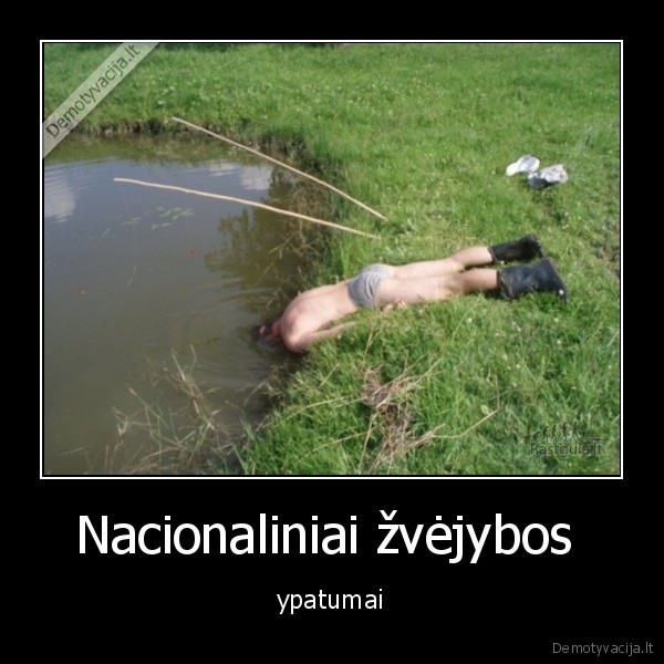 Nacionaliniai žvėjybos  - ypatumai