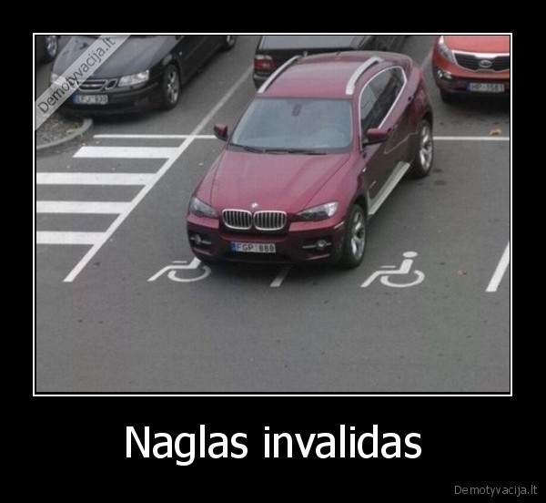 Naglas invalidas - 