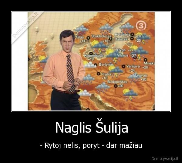 Naglis Šulija - - Rytoj nelis, poryt - dar mažiau