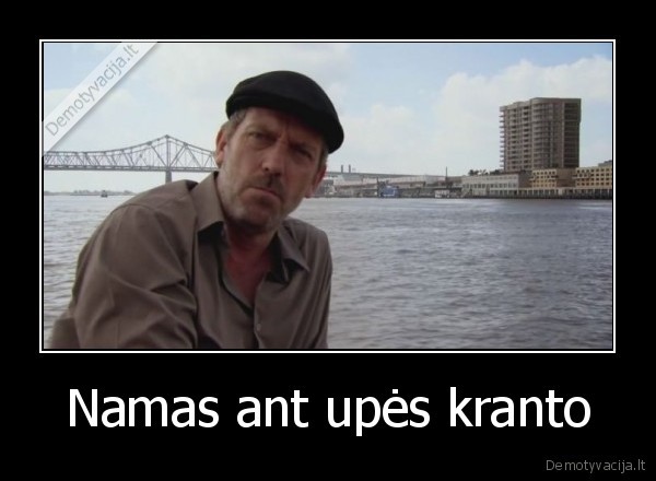 Namas ant upės kranto - 