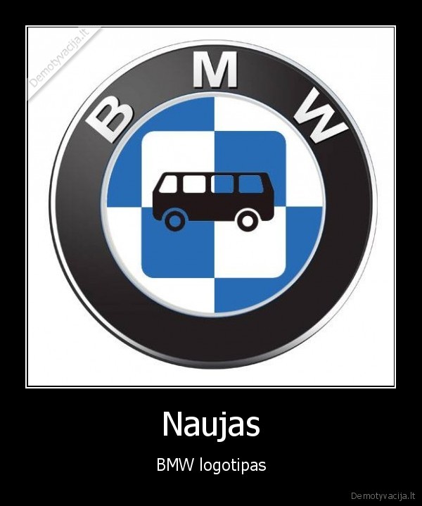 Naujas - BMW logotipas