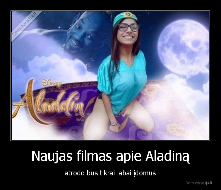 Naujas filmas apie Aladiną - atrodo bus tikrai labai įdomus