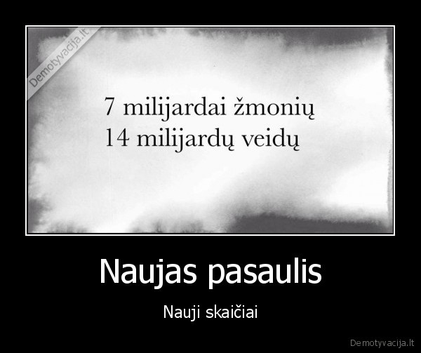 Naujas pasaulis - Nauji skaičiai