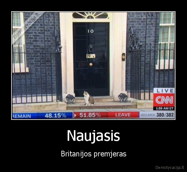 Naujasis - Britanijos premjeras