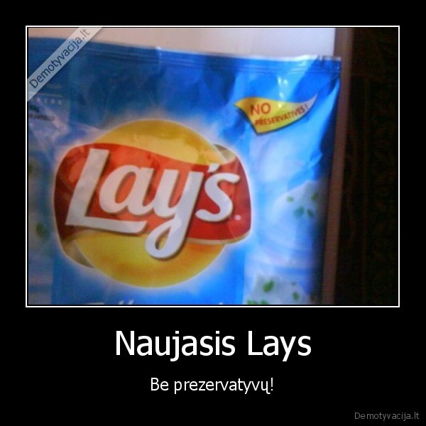 Naujasis Lays - Be prezervatyvų!