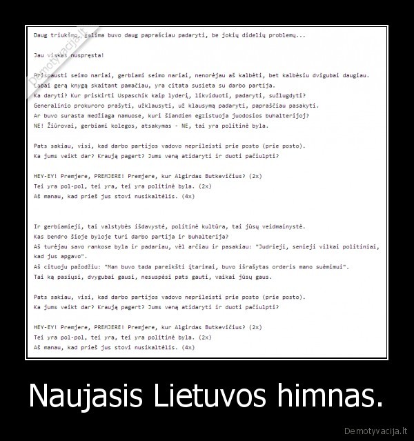 Naujasis Lietuvos himnas. - 