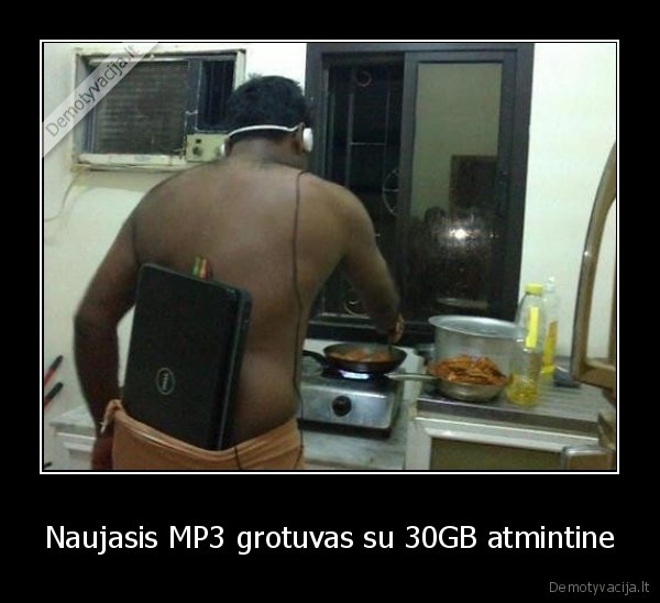 Naujasis MP3 grotuvas su 30GB atmintine - 