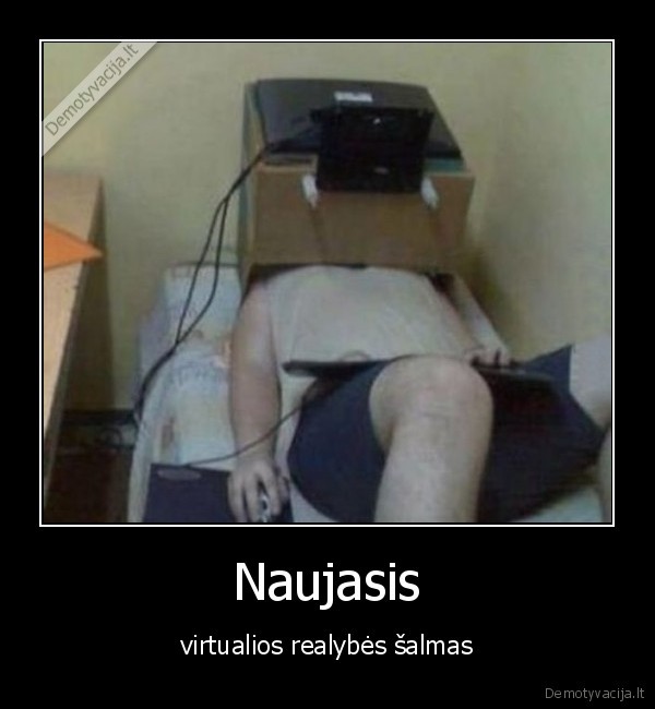 Naujasis - virtualios realybės šalmas