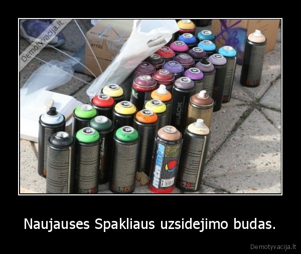 Naujauses Spakliaus uzsidejimo budas. - 