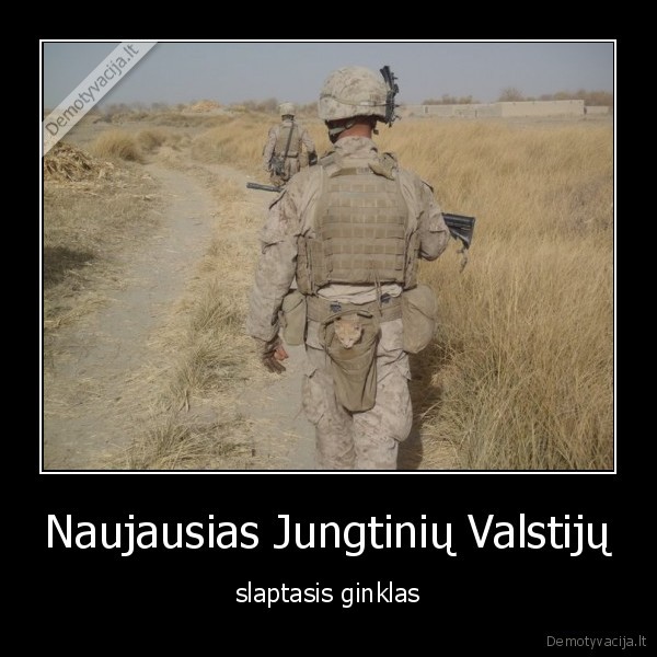 Naujausias Jungtinių Valstijų - slaptasis ginklas