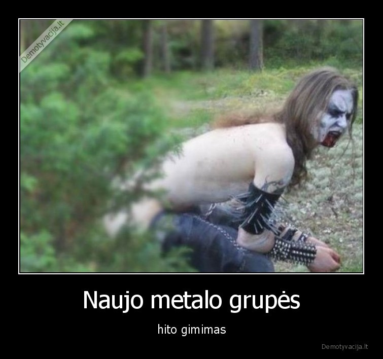 Naujo metalo grupės - hito gimimas