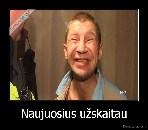 Naujuosius užskaitau - 