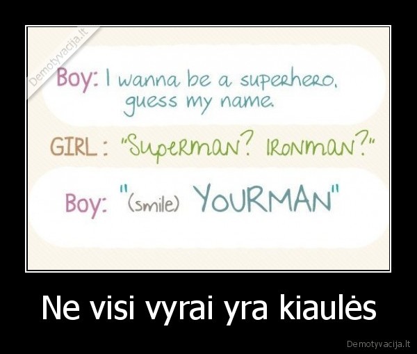 Ne visi vyrai yra kiaulės - 