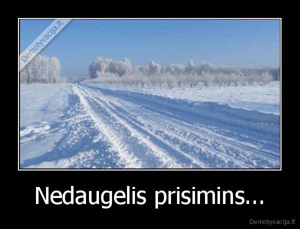 Nedaugelis prisimins... - 