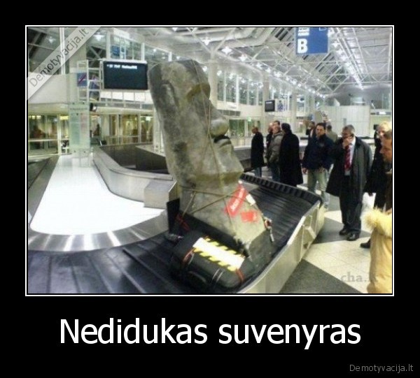 Nedidukas suvenyras - 