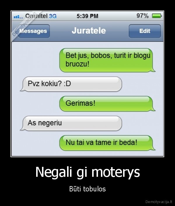 Negali gi moterys - Būti tobulos