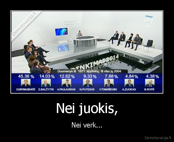 Nei juokis, - Nei verk...