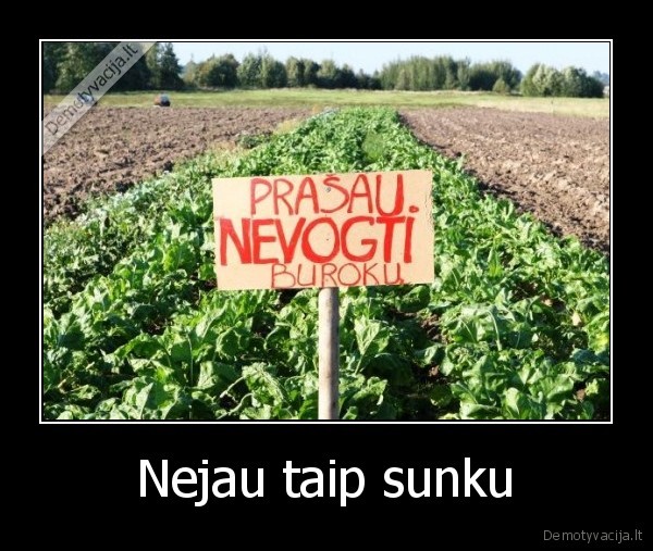 Nejau taip sunku - 