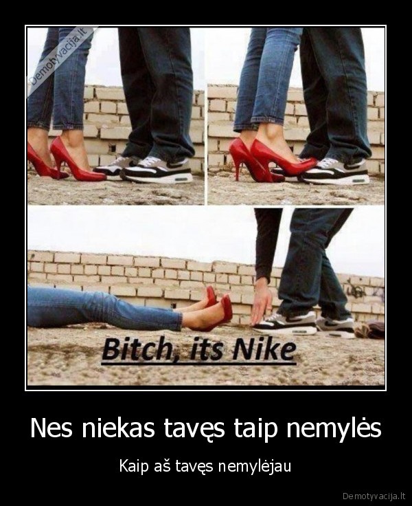 Nes niekas tavęs taip nemylės - Kaip aš tavęs nemylėjau