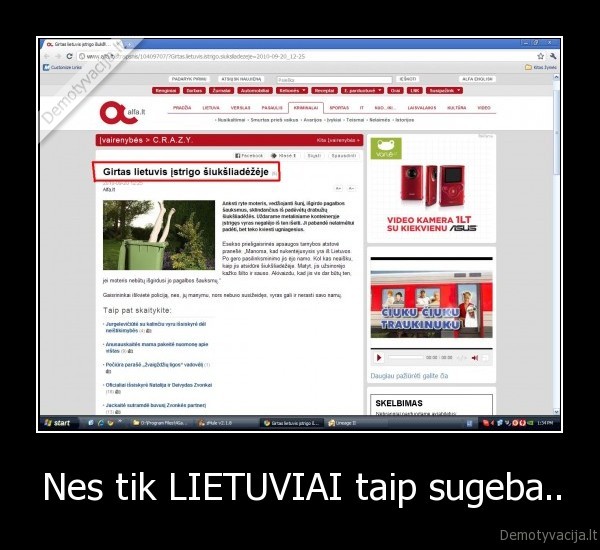 Nes tik LIETUVIAI taip sugeba.. - 