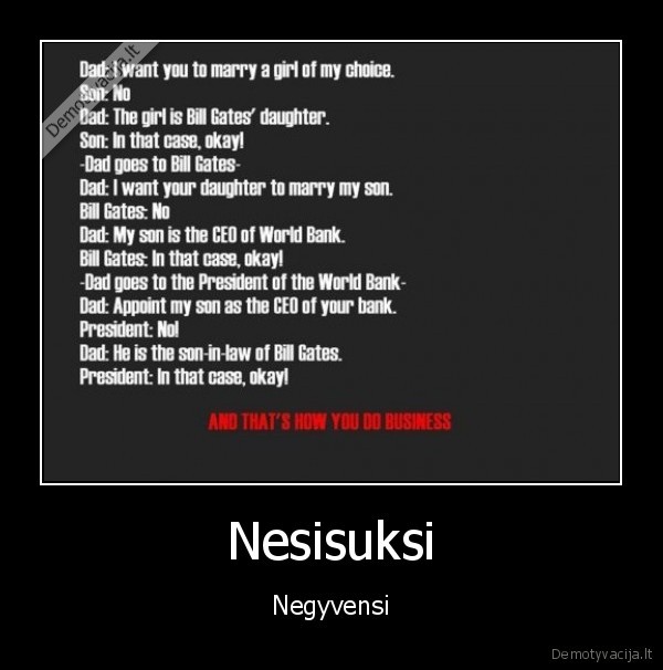 Nesisuksi - Negyvensi