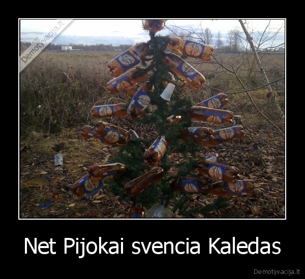 Net Pijokai svencia Kaledas - 