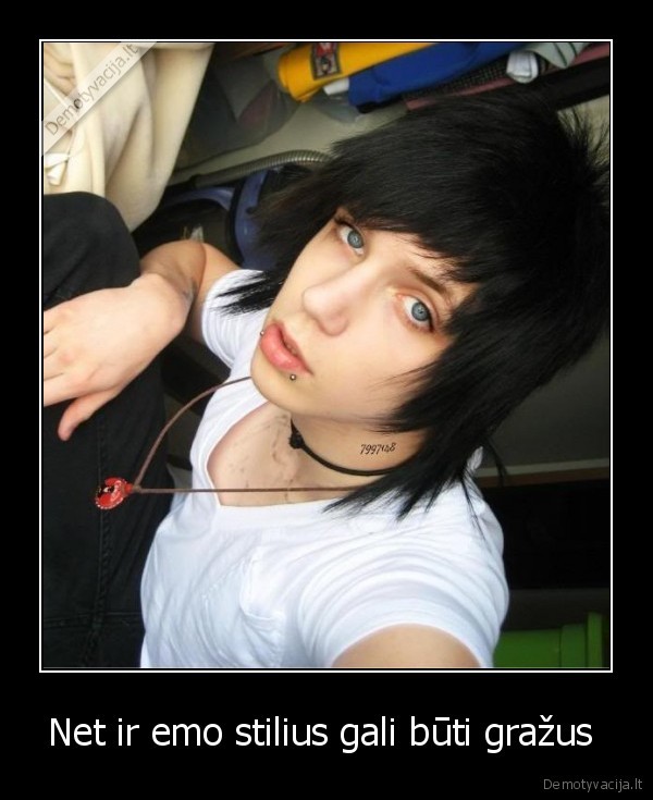 Net ir emo stilius gali būti gražus  - 