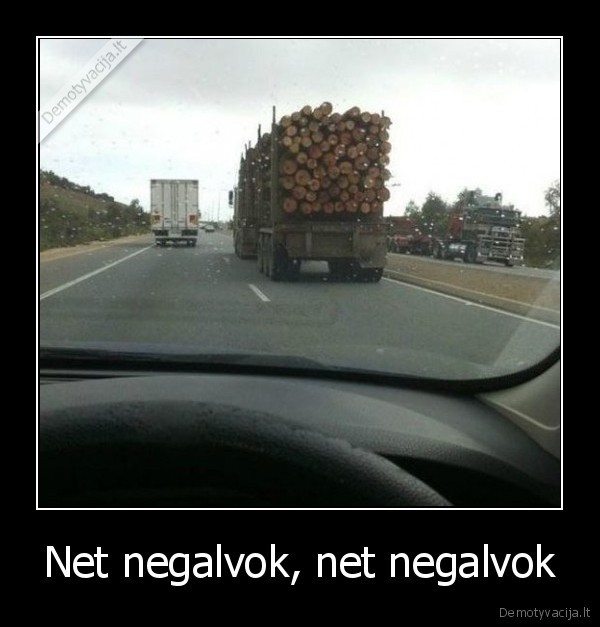 Net negalvok, net negalvok - 