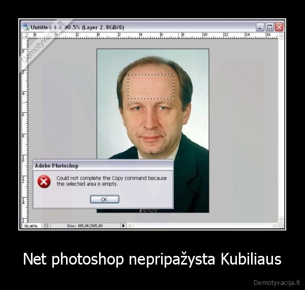 Net photoshop nepripažysta Kubiliaus - 