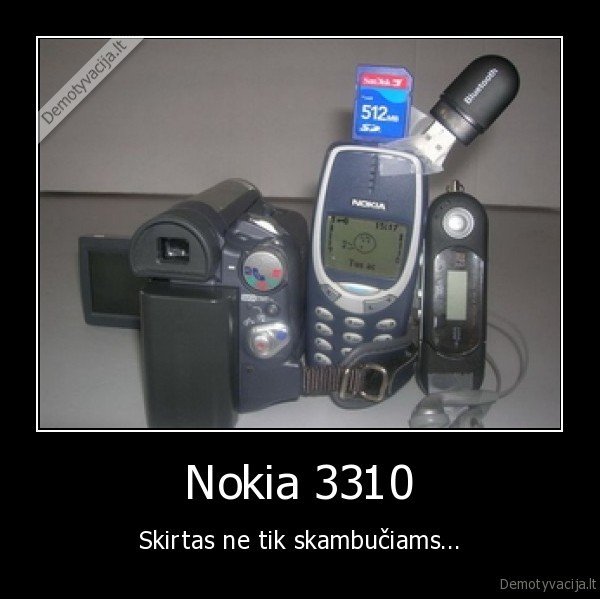 Nokia 3310 - Skirtas ne tik skambučiams...