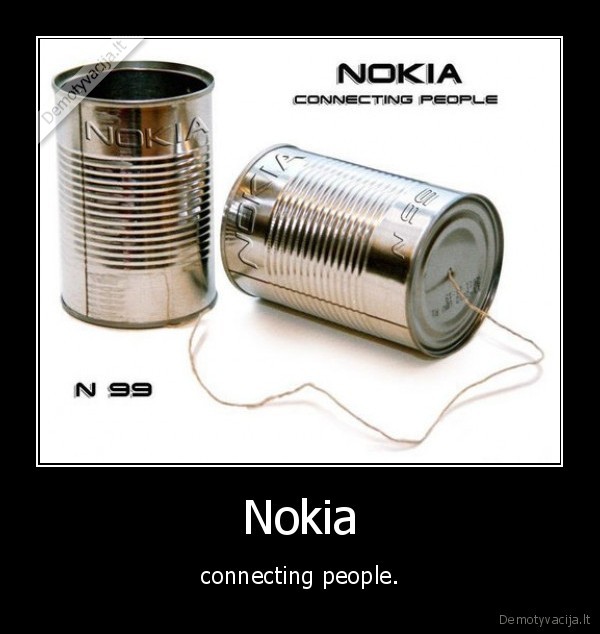 Nokia - connecting people.