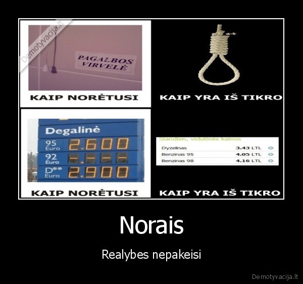 Norais - Realybes nepakeisi