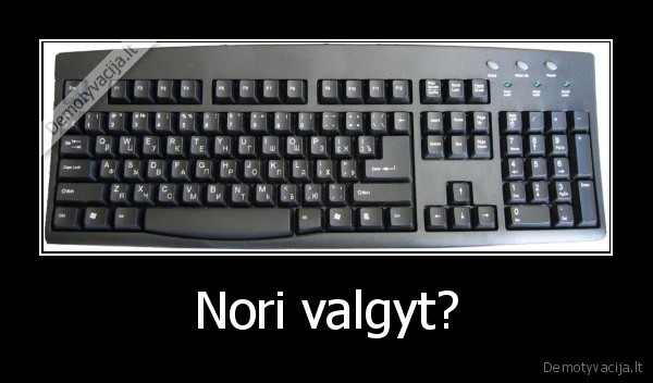 Nori valgyt? - 