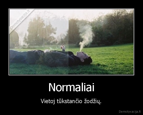 Normaliai - Vietoj tūkstančio žodžių.