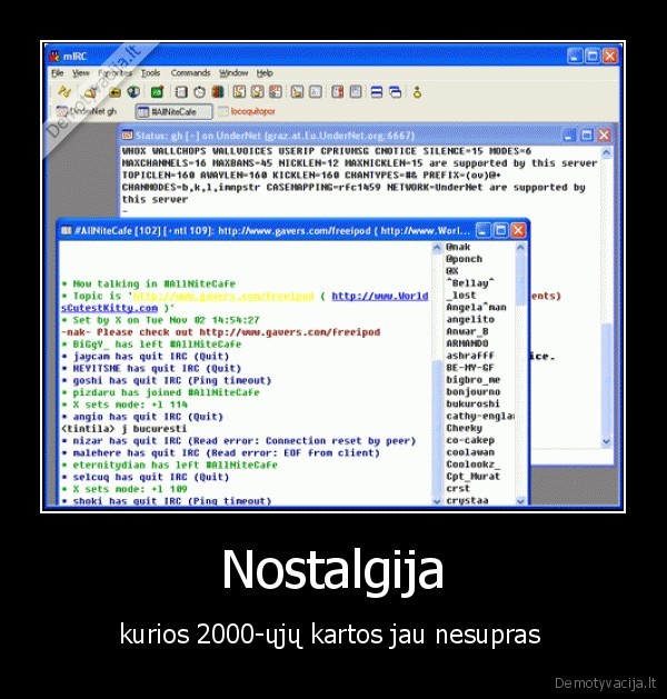 Nostalgija - kurios 2000-ųjų kartos jau nesupras 