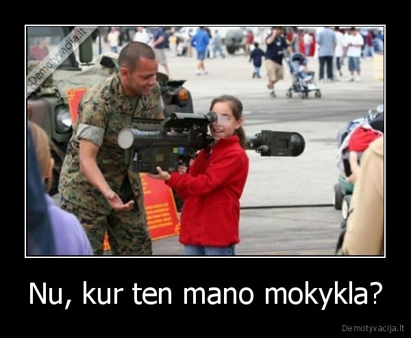 Nu, kur ten mano mokykla? - 