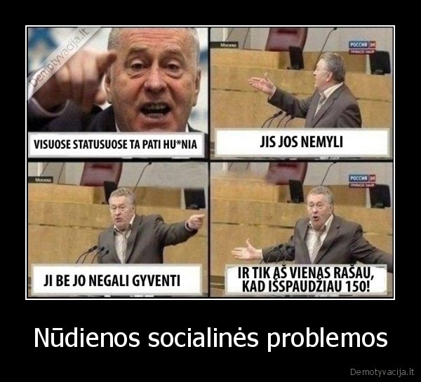 Nūdienos socialinės problemos - 