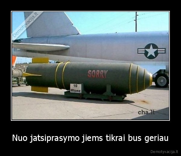 Nuo jatsiprasymo jiems tikrai bus geriau - 