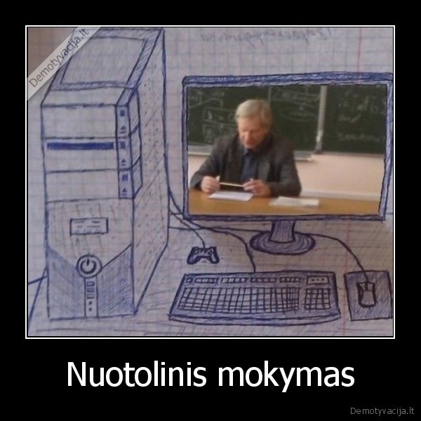 Nuotolinis mokymas - 