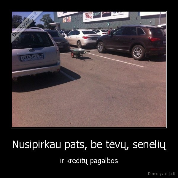 Nusipirkau pats, be tėvų, senelių - ir kreditų pagalbos