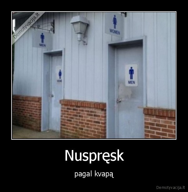 Nuspręsk - pagal kvapą